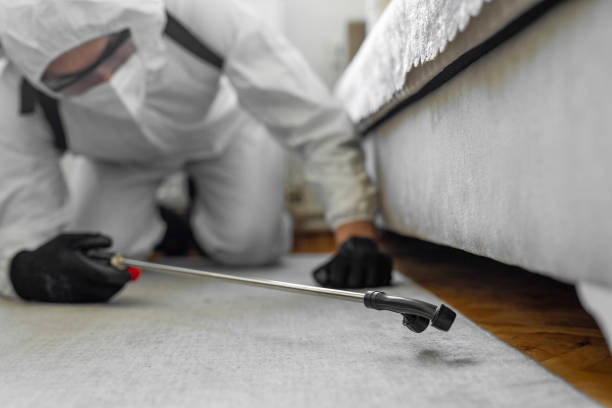 Professional Emergency Pest Control technician working in West Long Branch, NJ